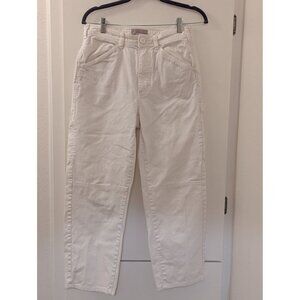 Everlane Womens White Utility Chino Pants Size 6 100% Cotton Casual Straight-Leg